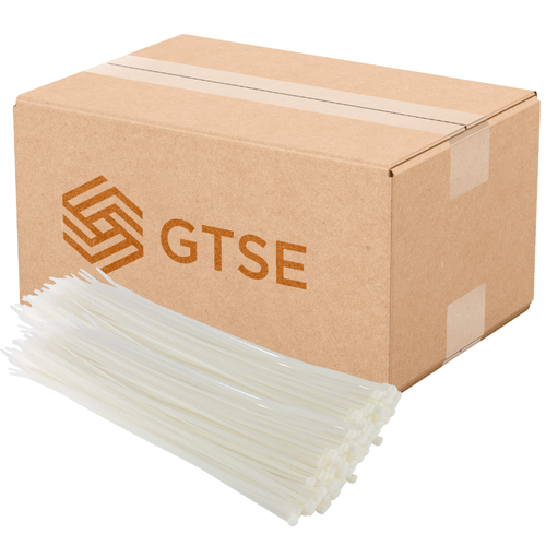 12,000 White Cable Ties - 300mm x 4.8mm - Save 30% on single pack price