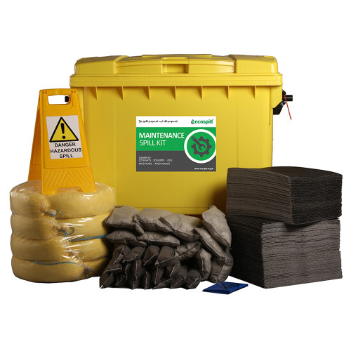 Maintenance Spill Kit 4 Wheel PE Bin