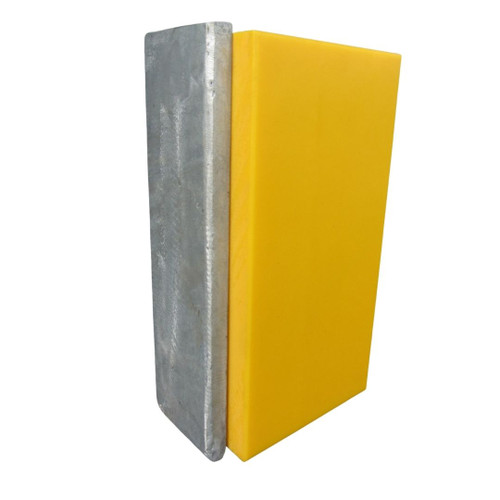 UHMWPE Dock Bumper (back plate, Face Plate, No Holes, UHMWPE)