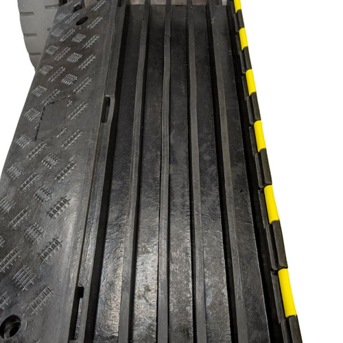 Yellow Cable Protector Ramp - 960 x 590 x 80mm