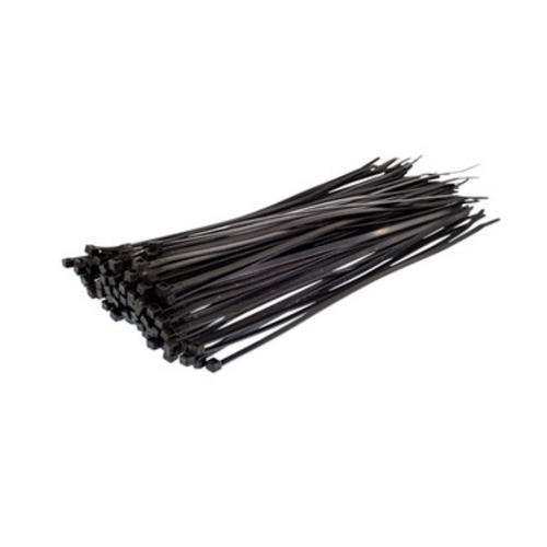 Black Nylon Cable Ties (Pack of 100)