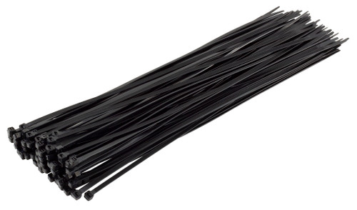 Black Heavy Duty Cable Ties (Pack of 100) Black Heavy Duty Cable Ties (Pack of 100)