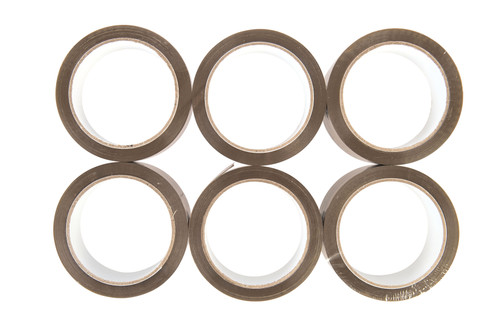 Standard Acrylic Brown Packaging Tape, 48mm x 66m (Pack of 6) Standard Acrylic Brown Packaging Tape, 48mm x 66m (Pack of 6)