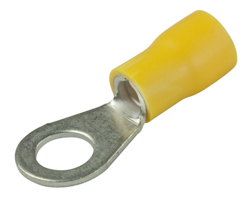 Yellow Ring Crimp Terminals Yellow Ring Crimp Terminals