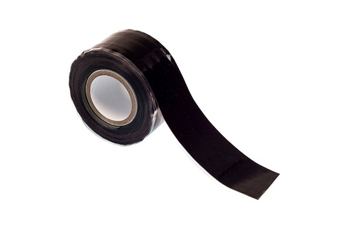 25mm x 50m Black Gaffer Tape Waterproof Duct Tape Qty 6 Rolls