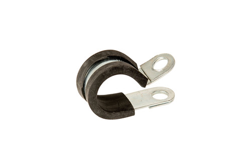 Rubber Lined P Clips - Mild Steel (Pack of 50)