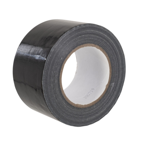 Wide Black Duct Tape - Heavy Duty 75mm x 50m (3")