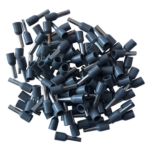 Grey Cord End Single Wire Terminals Grey Cord End Single Wire Terminals