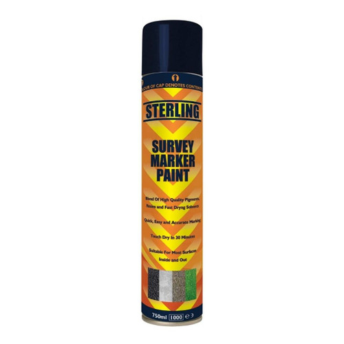 Line-Marker Aerosol, Yellow Survey Spray (750ml)
