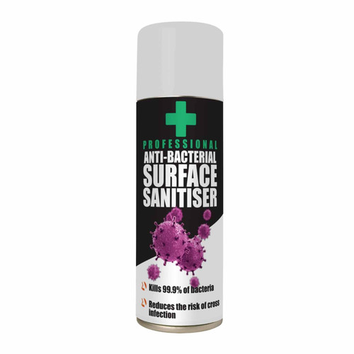 Single Can Anti-Bacterial Surface Sanitisers (400ml) Single Can Anti-Bacterial Surface Sanitisers (400ml)