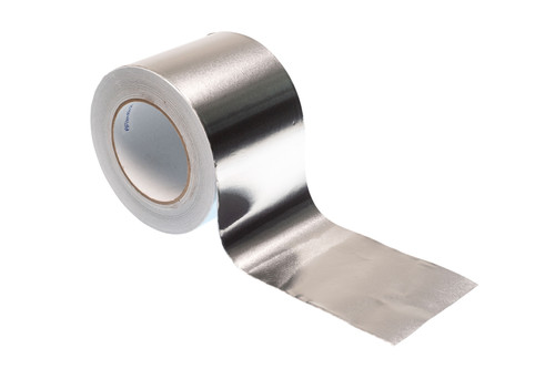 Extra Wide Adhesive Aluminium Foil Tape 100m (4") x 50m Heavy Duty Roll