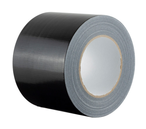 Extra Wide Black Duct Tape - 100mm x 50m (4") Gaffer Tape Extra Wide Black Duct Tape - 100mm x 50m (4") Gaffer Tape