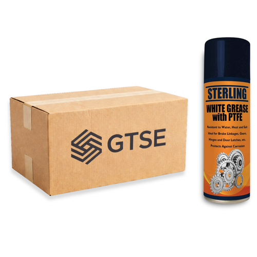 White Grease Aerosol/Spray (400ml) - Box of 12