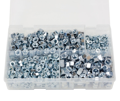 Assorted Boxes - Steel Nuts - UNF (600 Pieces)