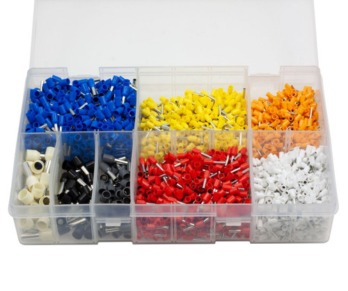 Assorted Cord Ends German (2600 Pieces)