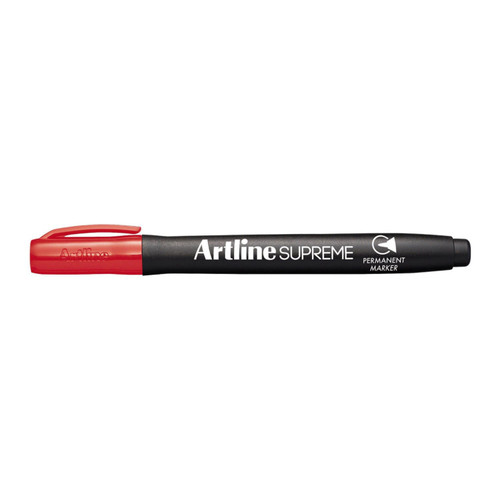 Red Permanent Marker Pens (Pack of 12)