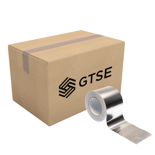 Extra Wide Adhesive Aluminium Foil Tape 100m x 50m - 12 Rolls - Tape Box Deal  
