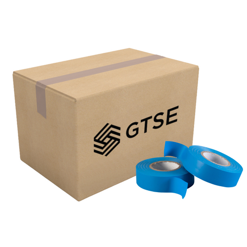 Blue PVC Electrical Insulation Tape - 250 Rolls - Tape Box Deal