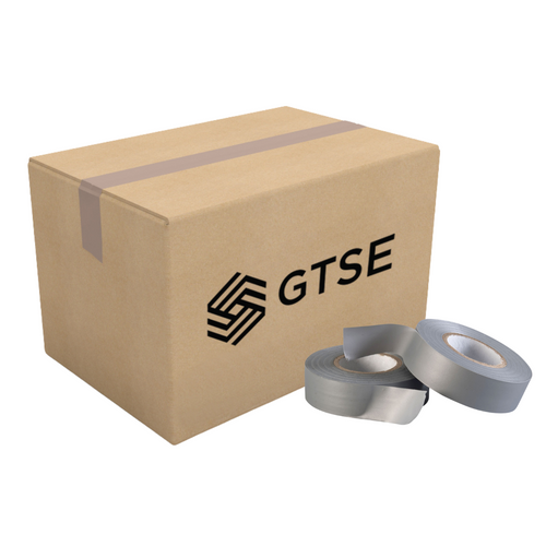 Grey PVC Electrical Insulation Tape - 250 Rolls - Tape Box Deal