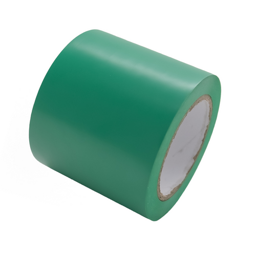 Wide Green Floor Line Marking Tape - 100mm x 33m (Pack of 1)