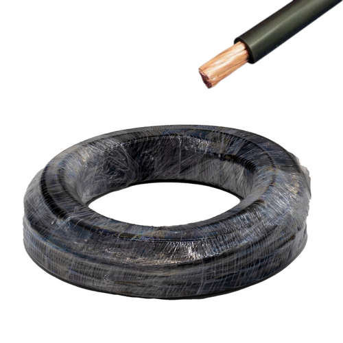 Automotive Battery/Welding Cable 10mm² x 50m (70A) - Black