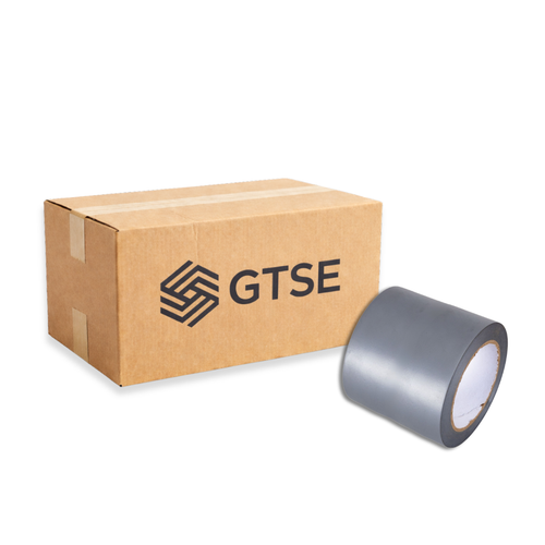 Box of 12 Rolls Wide Grey Floor Line Marking Tape - 100mm x 33m