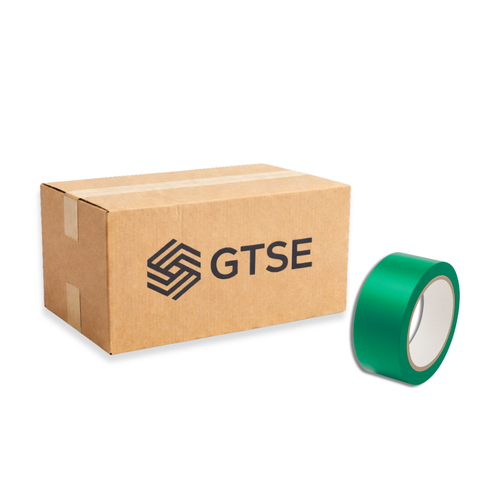 Box of 24 Rolls Green Floor Line Marking Tape - 50mm x 33m