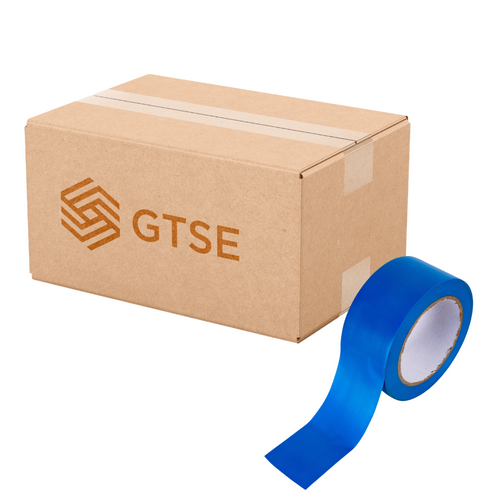 blue line marking tape box