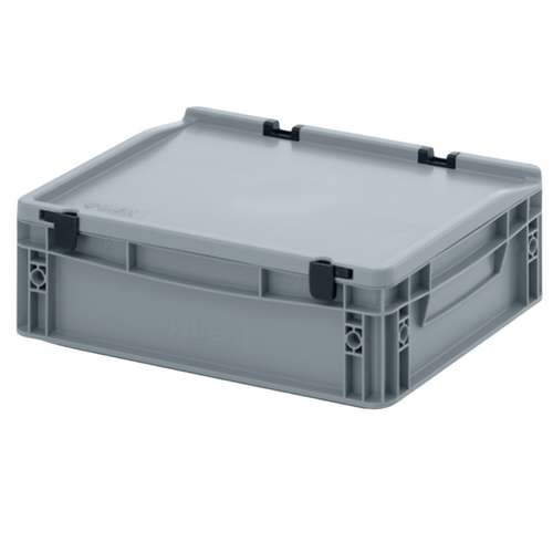 10L Euro Stacking Container with Lid (400L x 300W x 135H mm) 10L Euro Stacking Container with Lid (400L x 300W x 135H mm)
