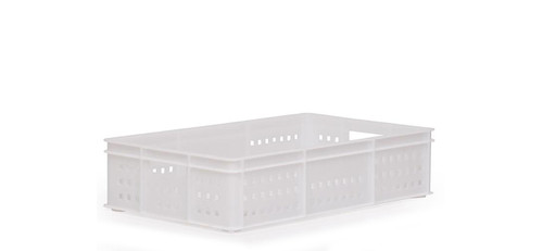 50L Ventilated Confectionery Tray (765L x 455W x 175H mm) 50L Ventilated Confectionery Tray (765L x 455W x 175H mm)