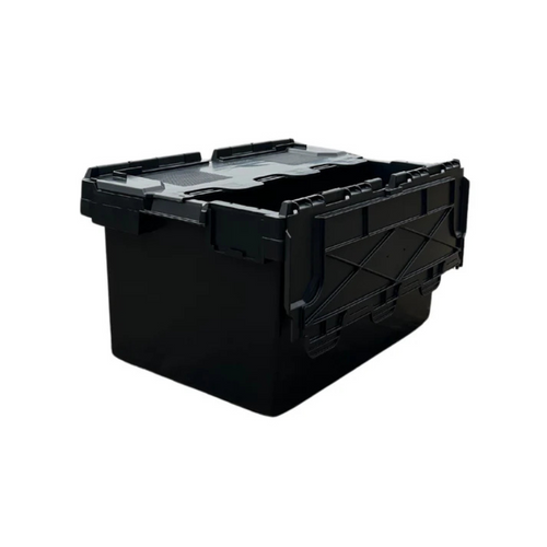 80L Extra Large Attached Lid Container (710L x 460W x 368H mm)