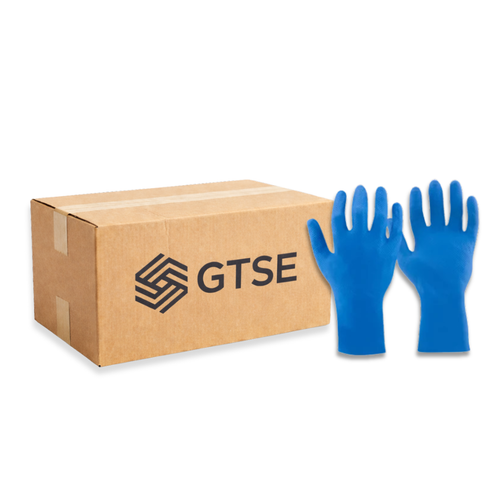 Royal Blue Nitrile Long Cuff Gloves (Case of 500)