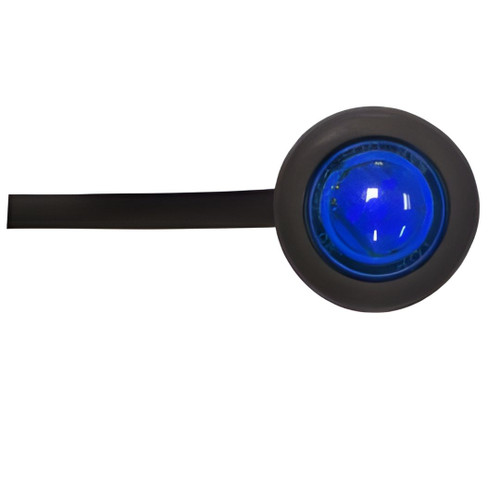 Blue 3-LED Button Lamp (12V)
