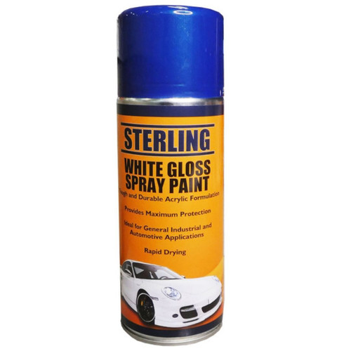 White Gloss Paint (400ml Spray)