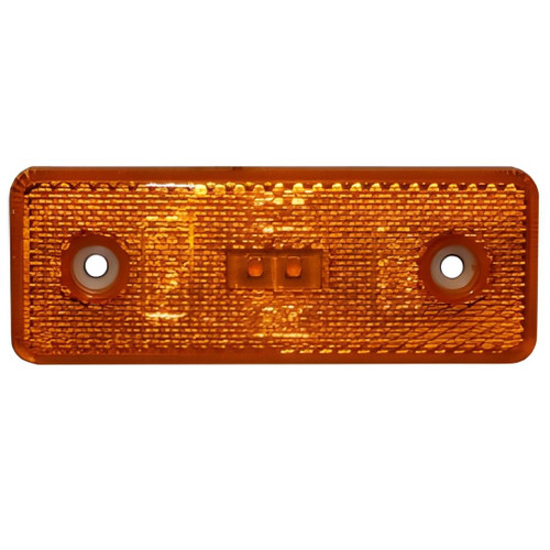 Clear 2-LED Side Marker Lamp (9-33V)