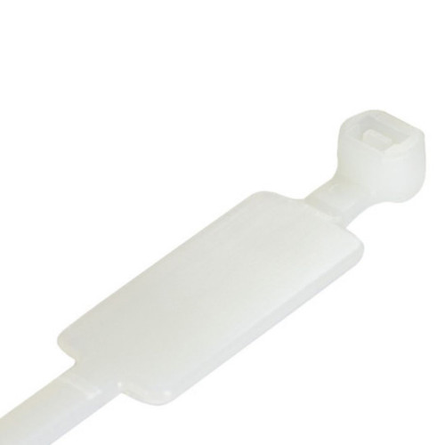 Marker Cable Ties - 190 x 4.8mm (Pack of 100)