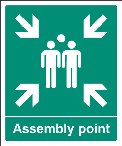Assembly point EEC - Safety Sign