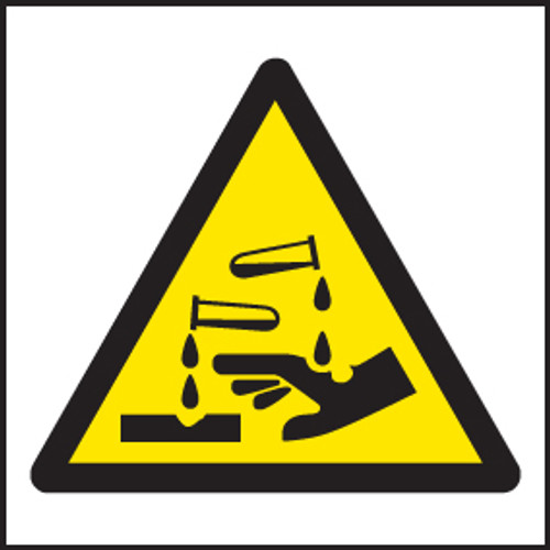 Corrosive symbol Icon - Safety Sign