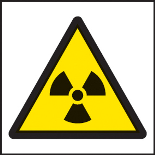 Radiation symbol - Safety Sign
