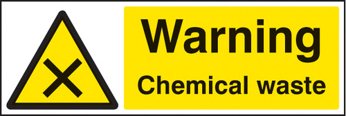 Warning chemical waste - Safety Sign