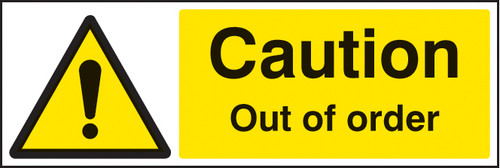 Caution out of order Caution out of order