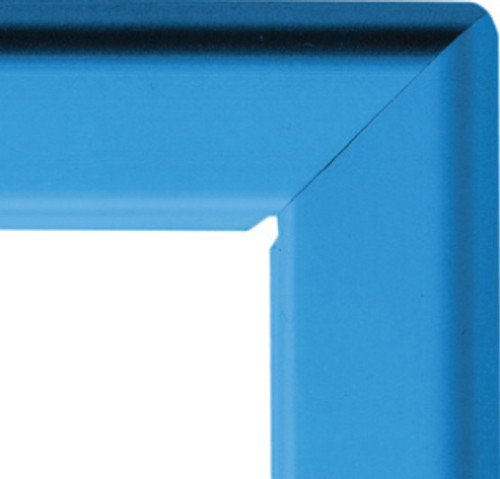 A4 25mm snap frame - dark blue - Safety Sign