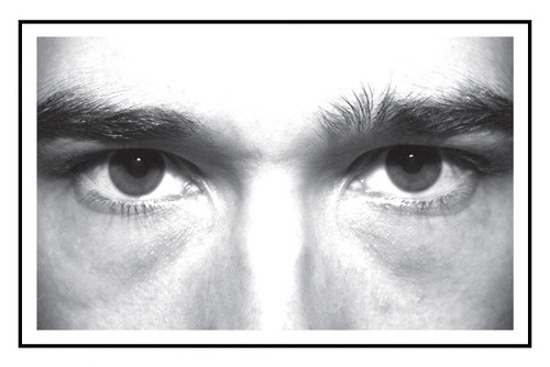 Eye photo sign (no message) *For use with C,D,E sizes* - Safety Sign