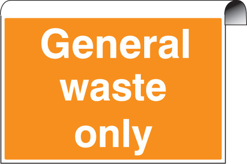 Roll Top - General waste - Safety Sign Roll Top - General waste - Safety Sign
