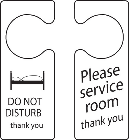 Do not disturb - door hanger - Safety Sign Do not disturb - door hanger - Safety Sign