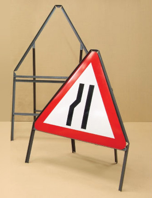 Road sign frame 600mm triangle - 300mm legs - Safety Sign Road sign frame 600mm triangle - 300mm legs - Safety Sign
