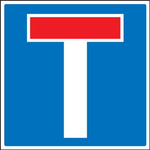 Dead end - Safety Sign