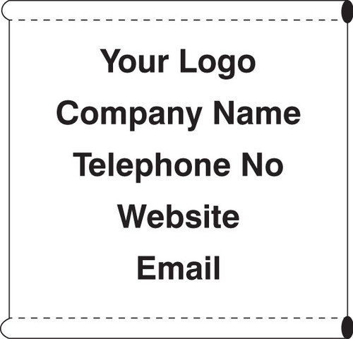 Scaffold Company Banner (c/w loops) Scaffold Company Banner (c/w loops)