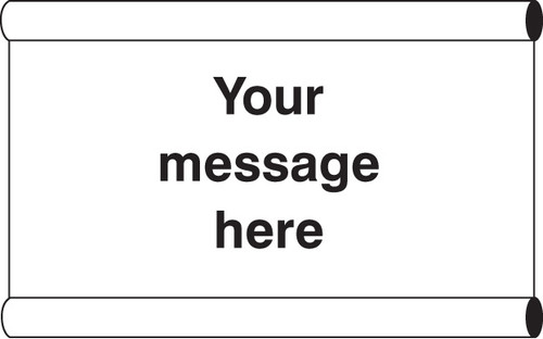Design Your Own Banner c/w loops 1270x610mm - Safety Sign Design Your Own Banner c/w loops 1270x610mm - Safety Sign