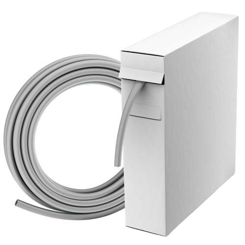 Grey 2:1 Heat Shrink Tubing - Mini Reel Box
